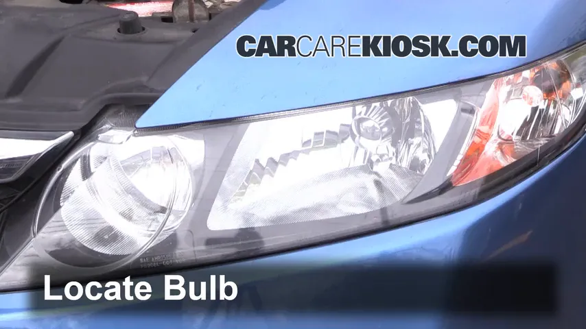 2010 Honda Civic Hybrid 1.3L 4 Cyl. Lights Highbeam (replace bulb)